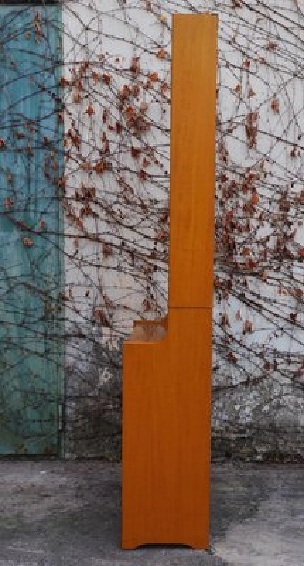 Beech sideboard with mirror and coat rack, 1970s 1406556