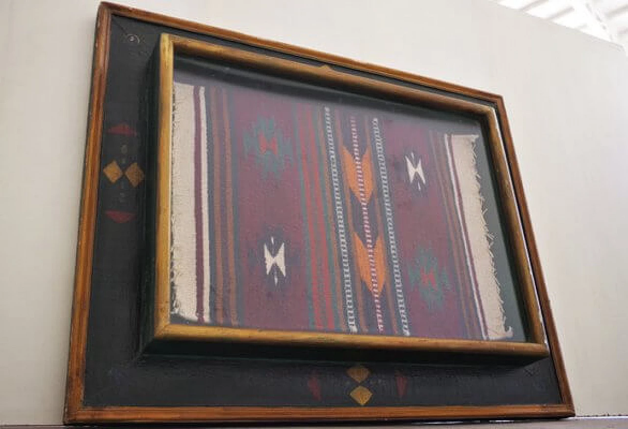 Quadro messicano in legno, anni '90 1406559