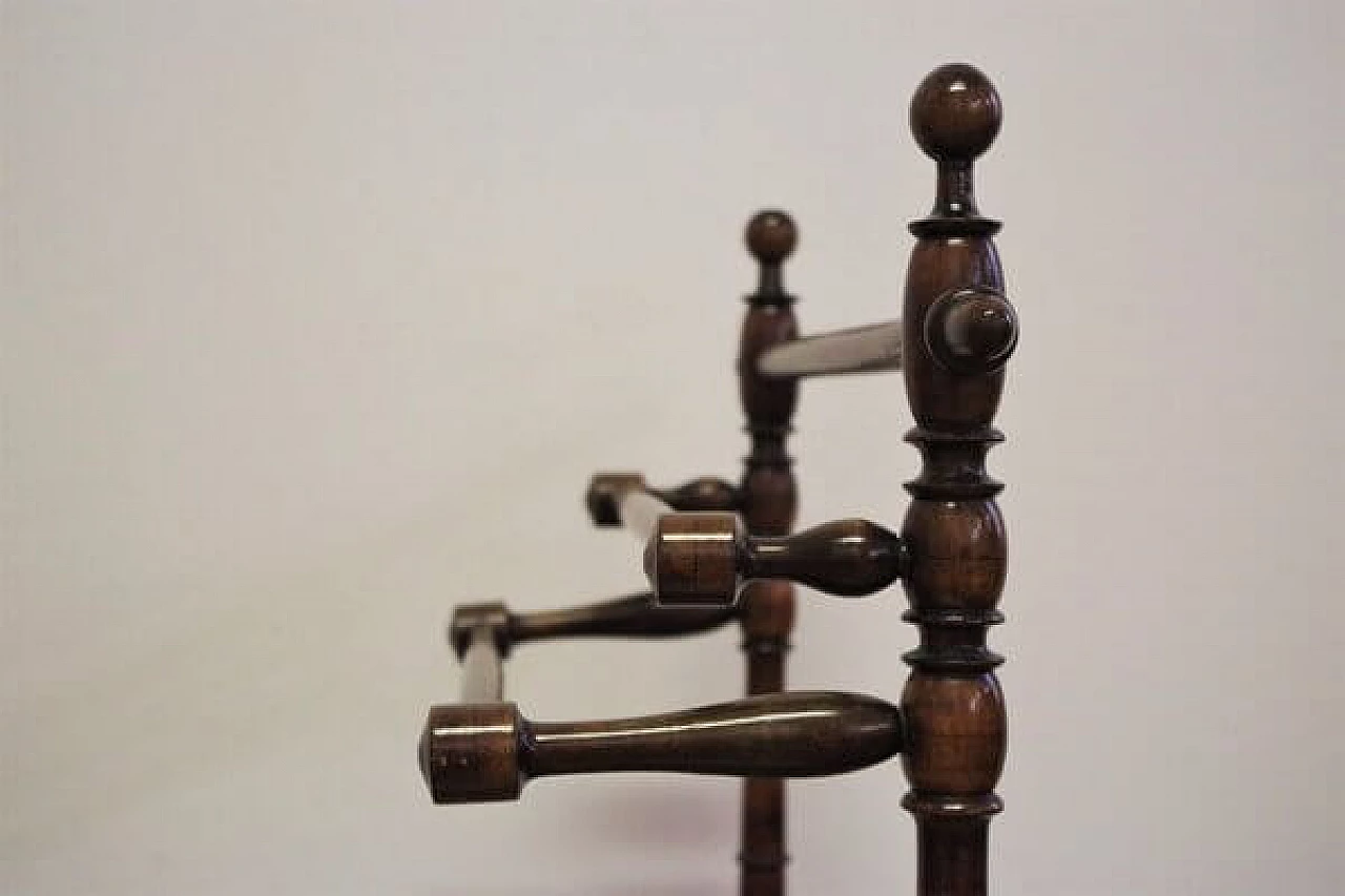 Walnut towel rack, 1930s 1406591