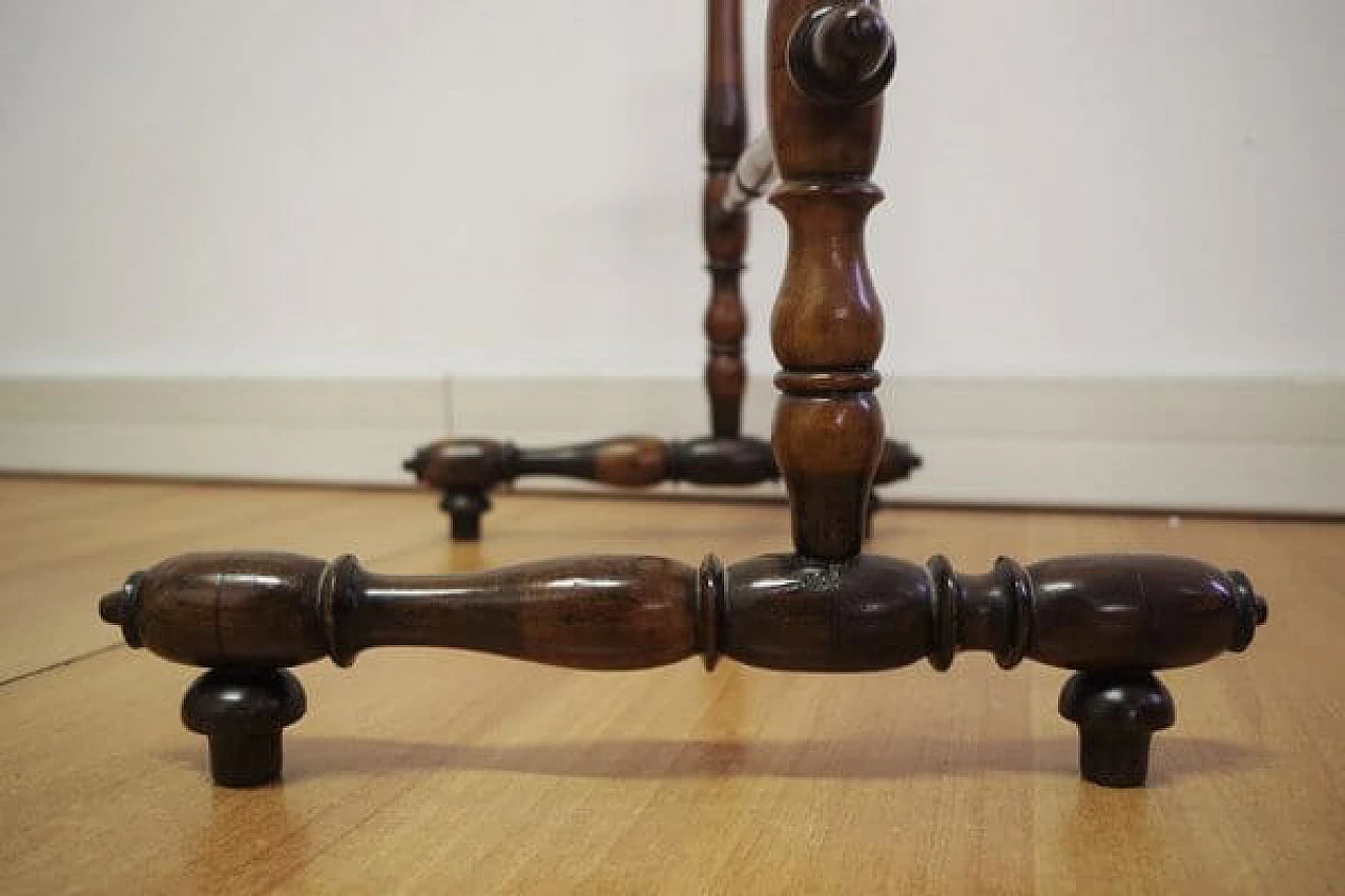 Walnut towel rack, 1930s 1406596