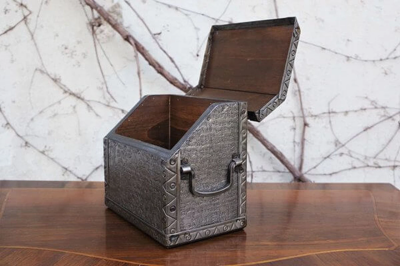 Aluminum basket, 1950s 1406601