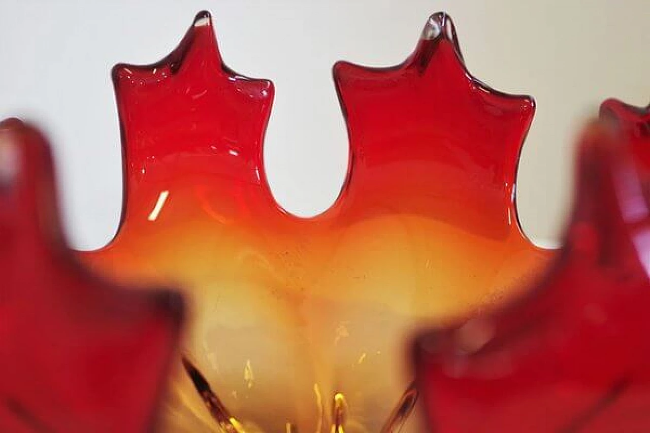 Stained glass centerpiece, 1950s 1406625