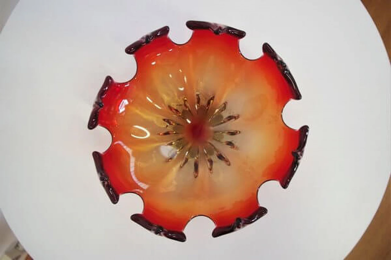 Stained glass centerpiece, 1950s 1406635