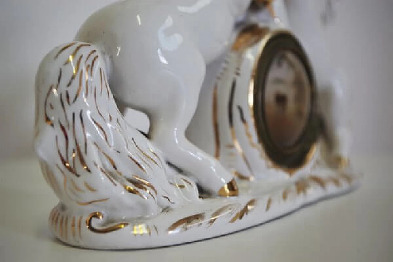 Clock with horses, 1950s 1406638