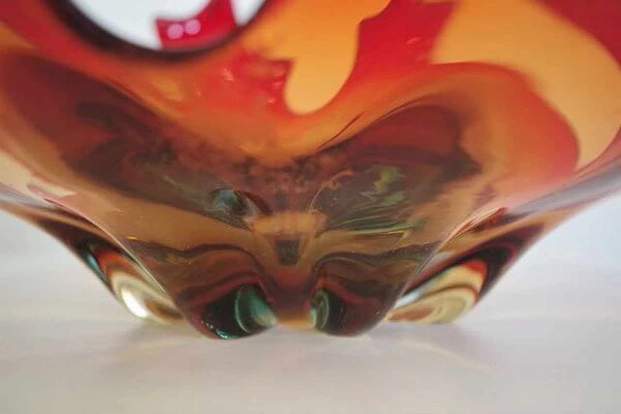 Stained glass centerpiece, 1950s 1406639