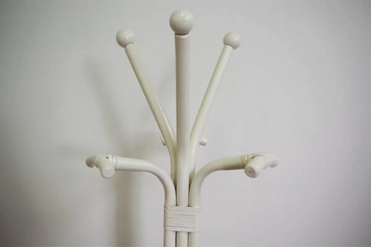 Bamboo column coat rack, 1970s. 1406665