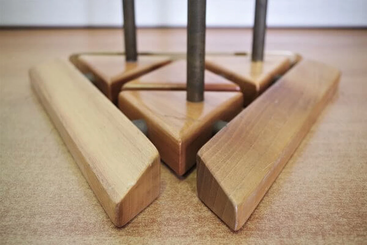 Pair of handmade CD rack columns, 1980s 1406677