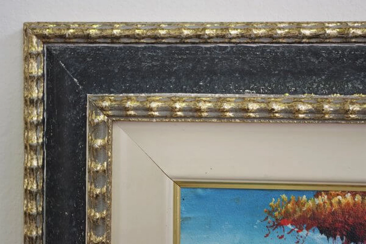 Cornice con quadro caraibico, anni 2000 1406686