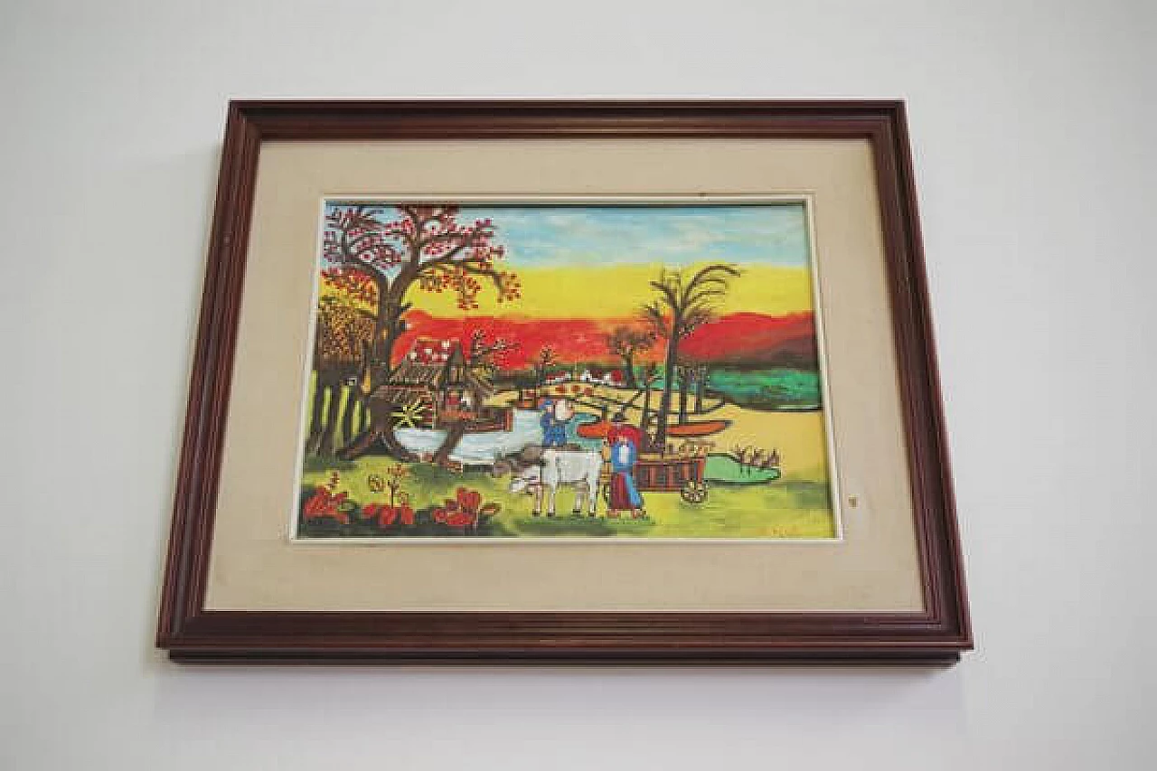 Zavagnor, agricultural landscape, 1990 1406705