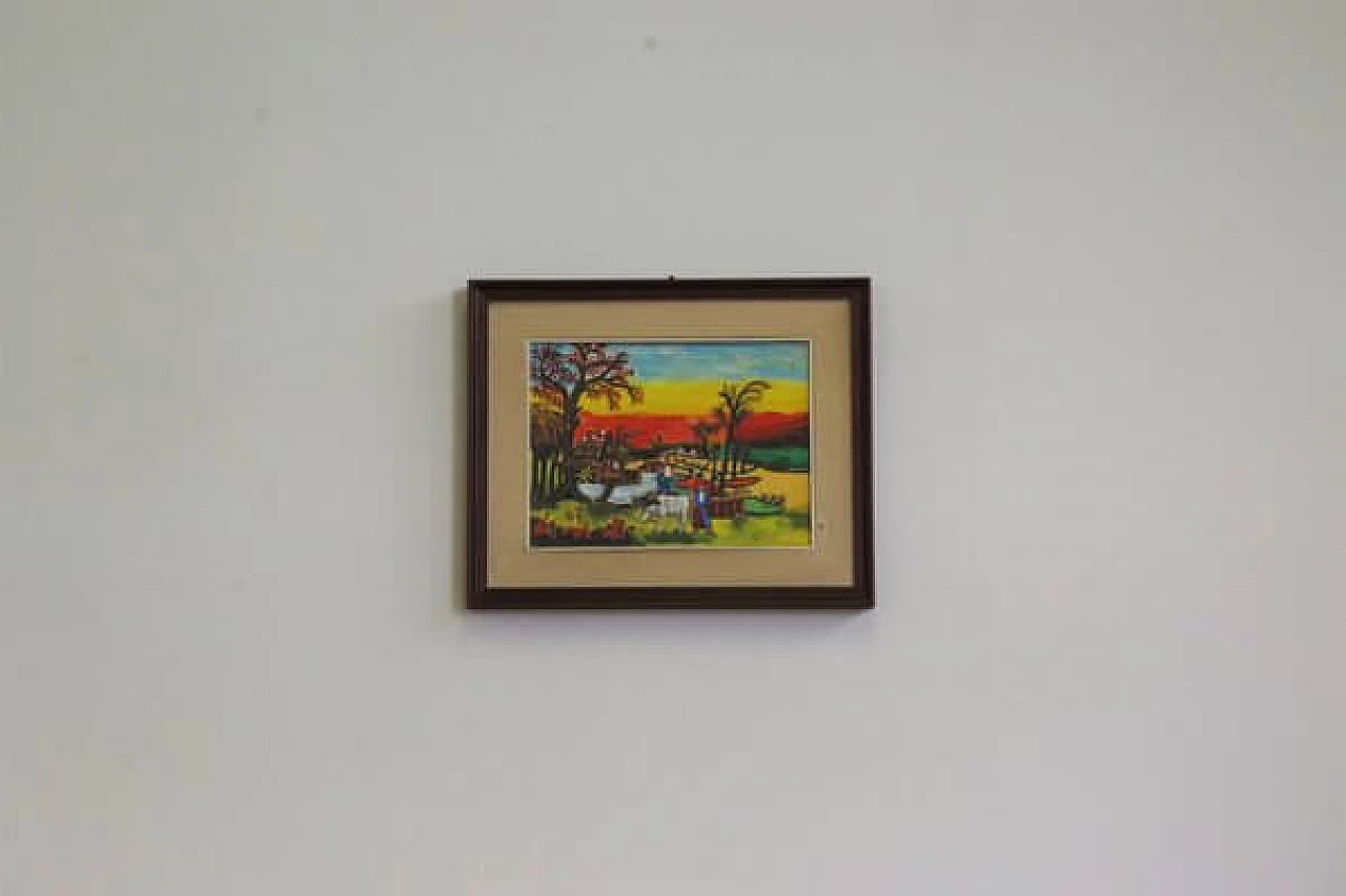 Zavagnor, agricultural landscape, 1990 1406712