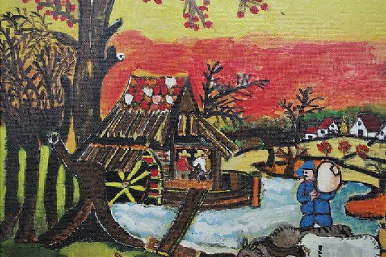 Zavagnor, agricultural landscape, 1990 1406722