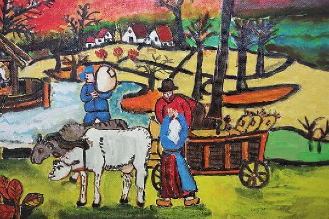 Zavagnor, agricultural landscape, 1990 1406726