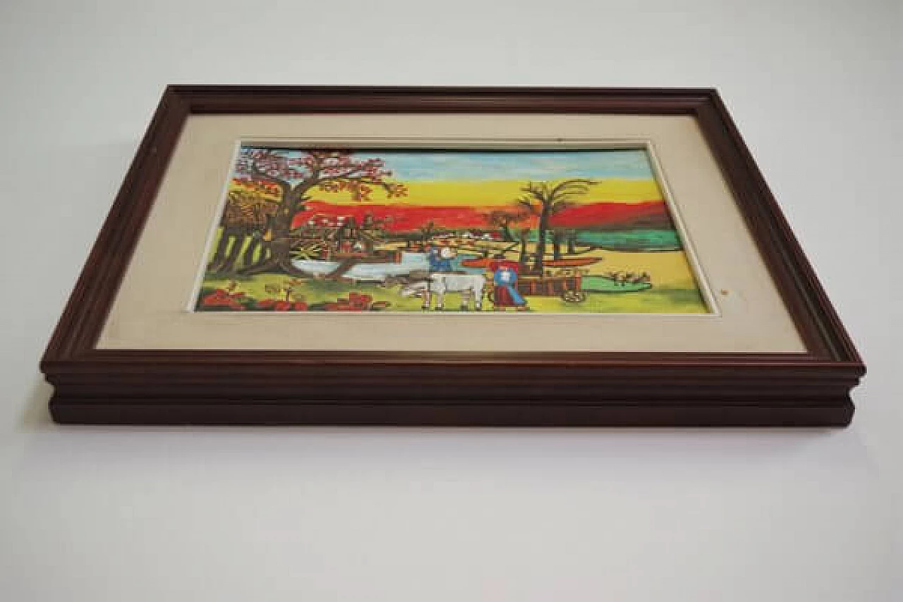 Zavagnor, agricultural landscape, 1990 1406728