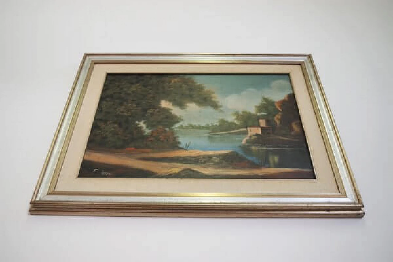 Francis Torry, landscape, oil on canvas, 1977 1406736