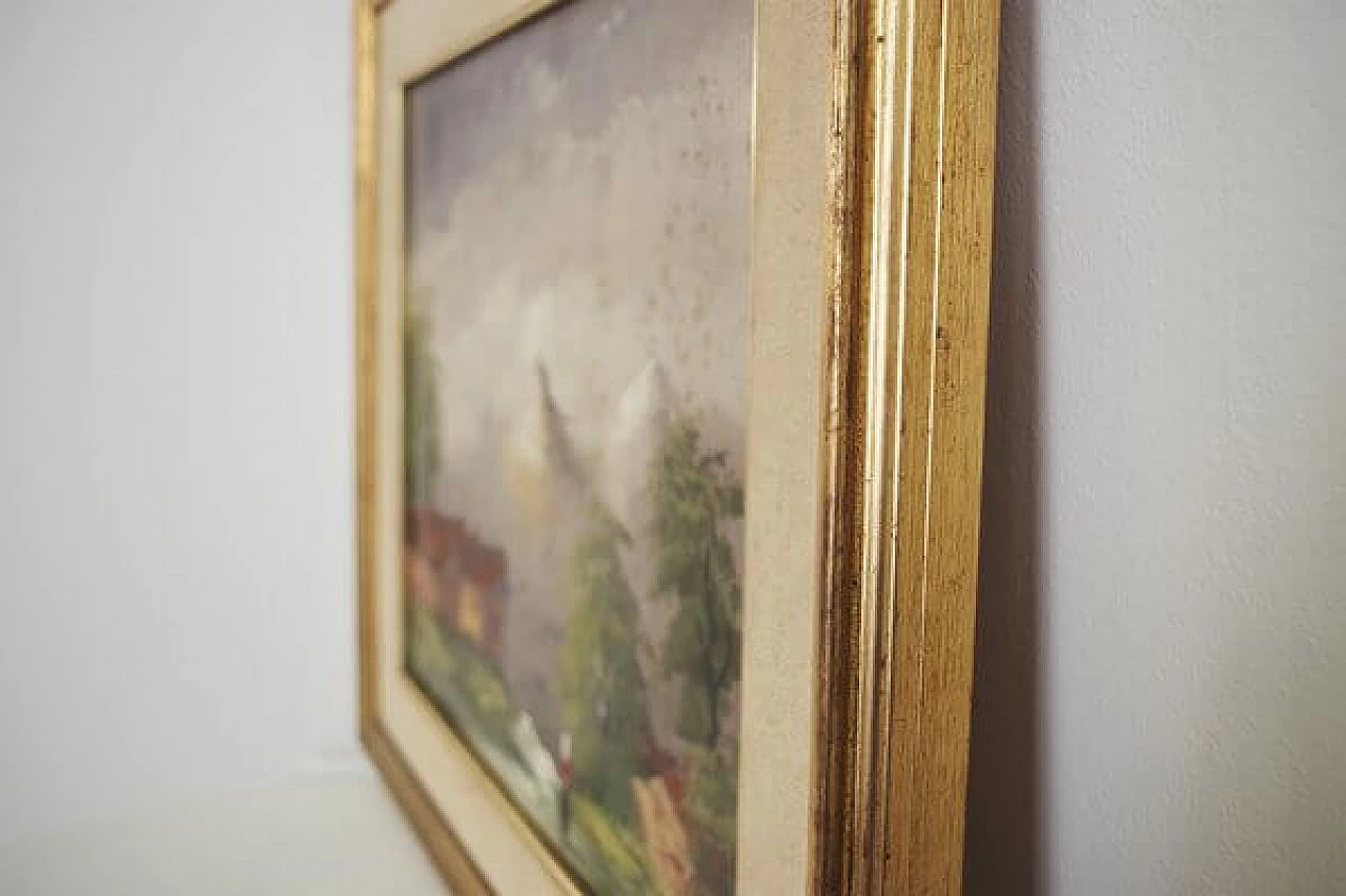 Mountain landscape, oil on canvas, 1960s 1406737