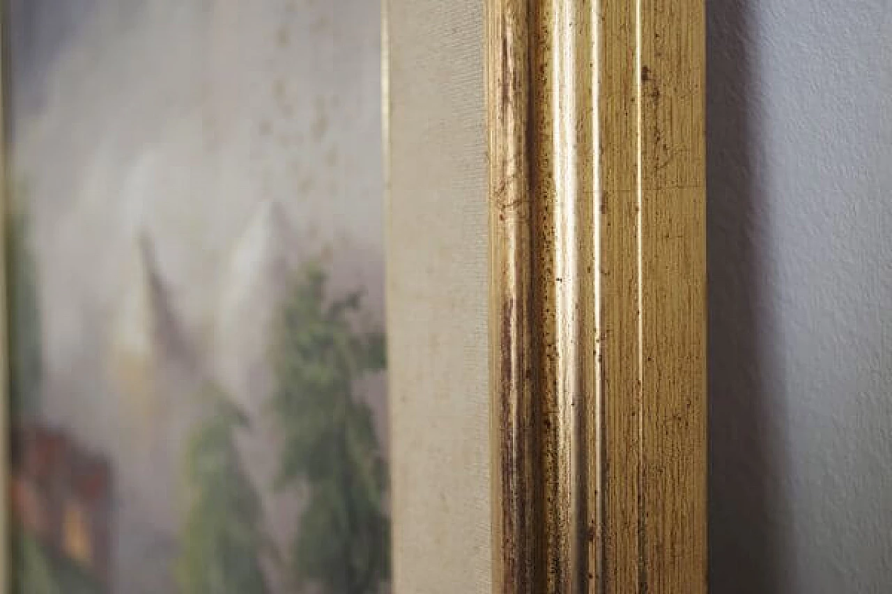 Mountain landscape, oil on canvas, 1960s 1406742