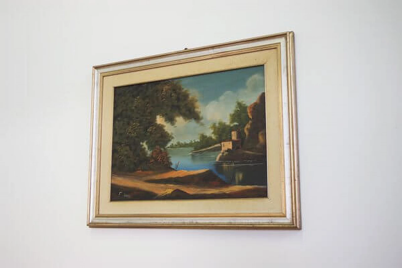 Francis Torry, landscape, oil on canvas, 1977 1406753