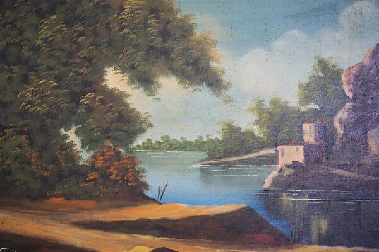 Francis Torry, landscape, oil on canvas, 1977 1406759