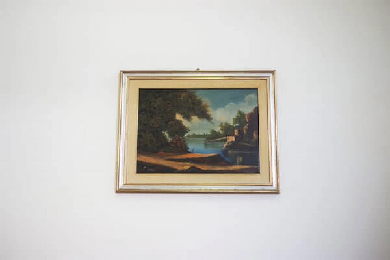 Francis Torry, landscape, oil on canvas, 1977 1406764