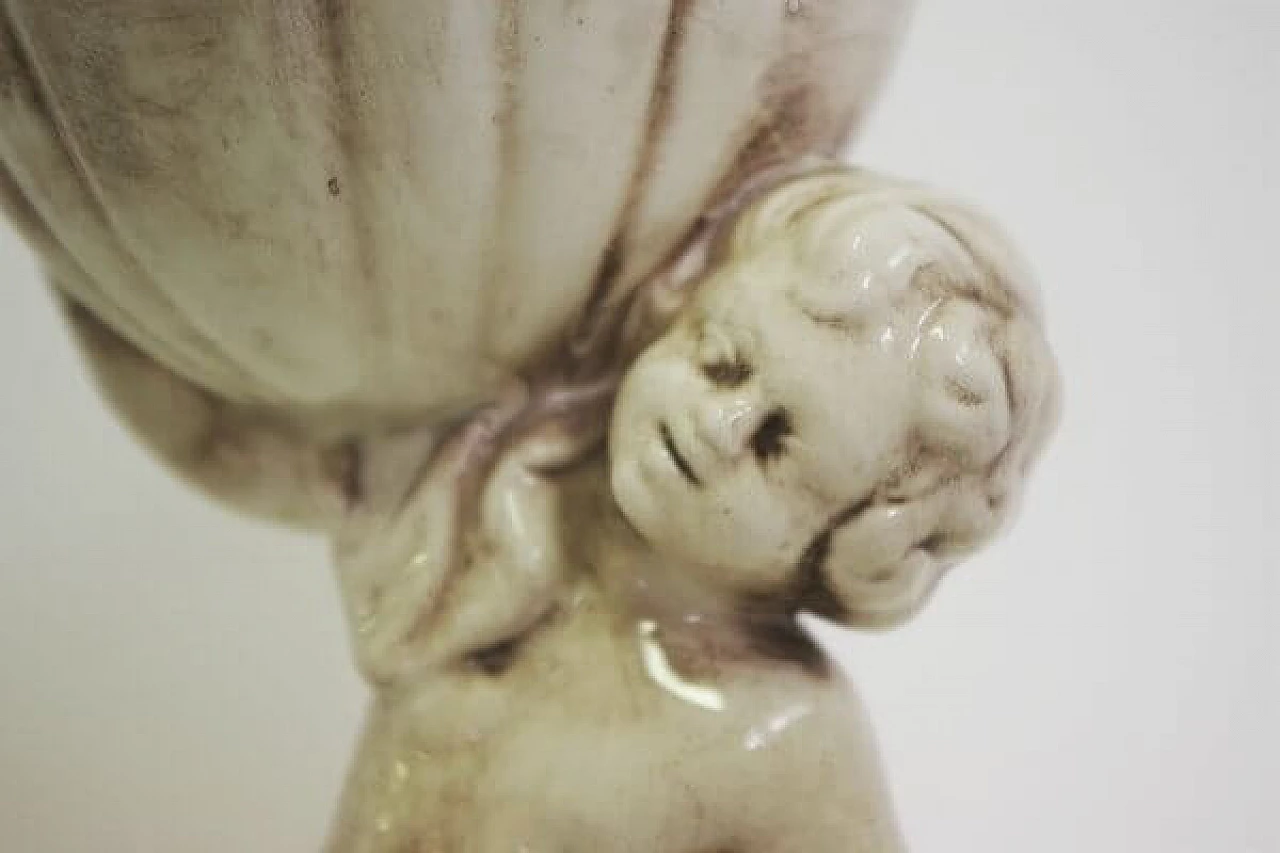 Capodimonte ceramic cherub, 1970s 1406768