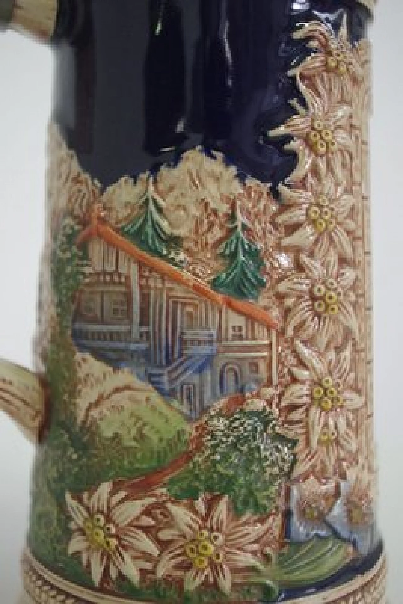 Boccale da birra tedesco in ceramica, anni '80 1406778
