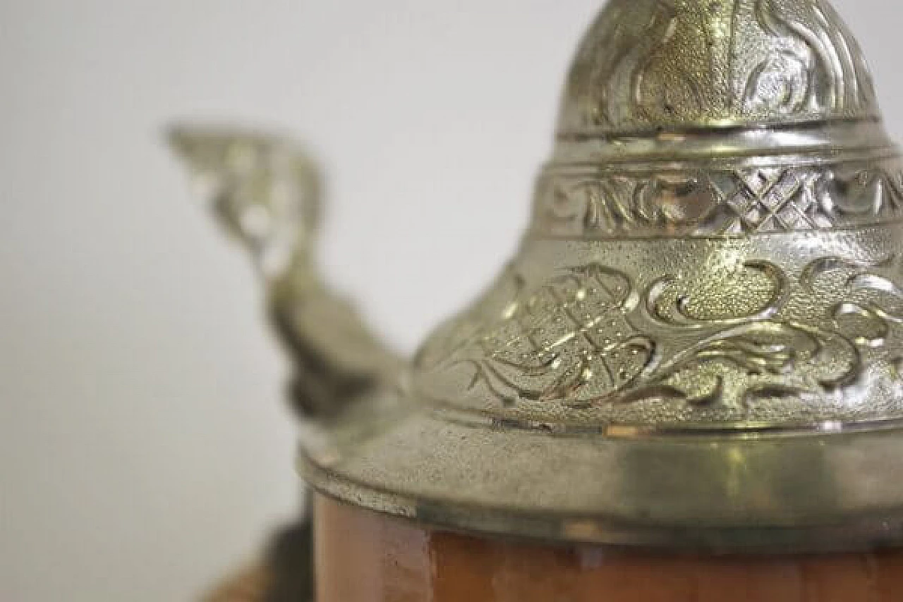 Boccale da birra tedesco in ceramica, anni '80 1406801