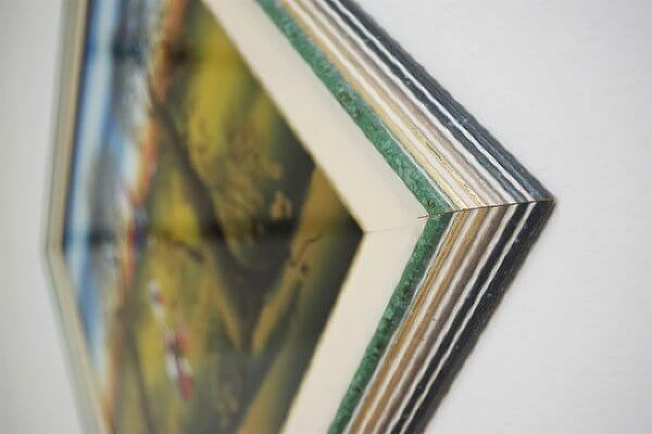 Mugosa, triptych of naive oil paintings on canvas, 1991 1406829