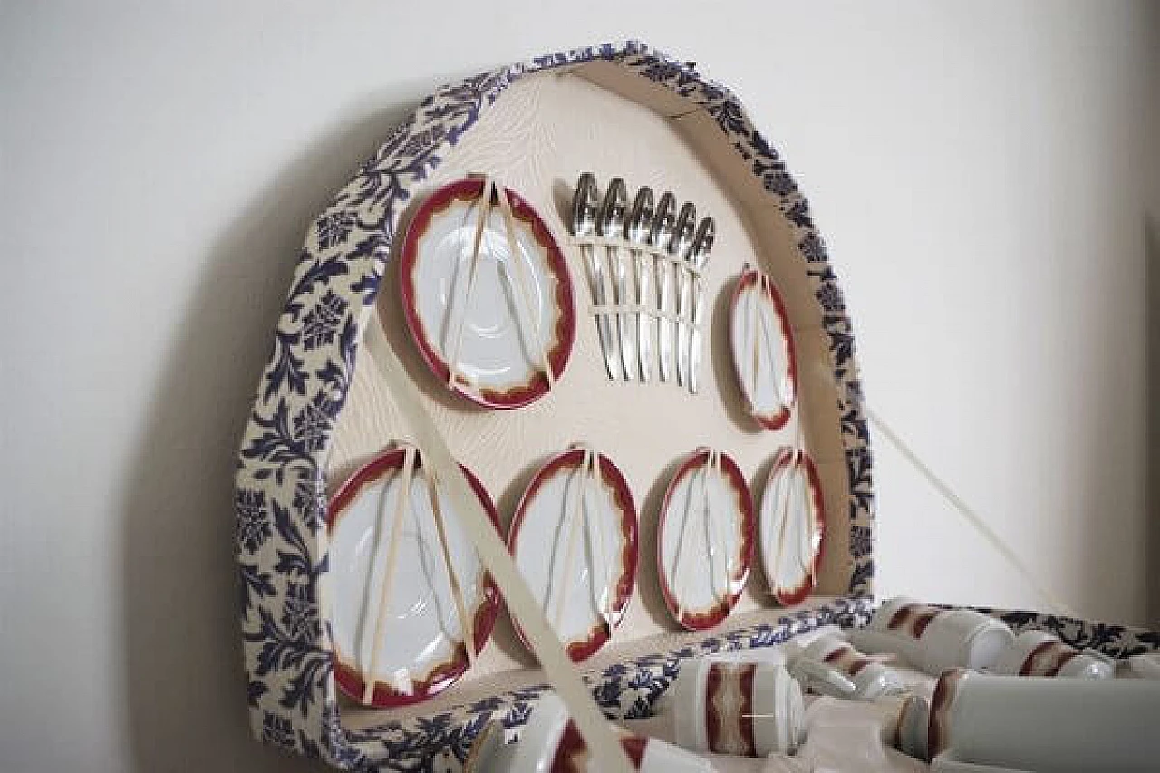 Servizio da caffè tedesco Schirnding in porcellana, anni '70 1406845