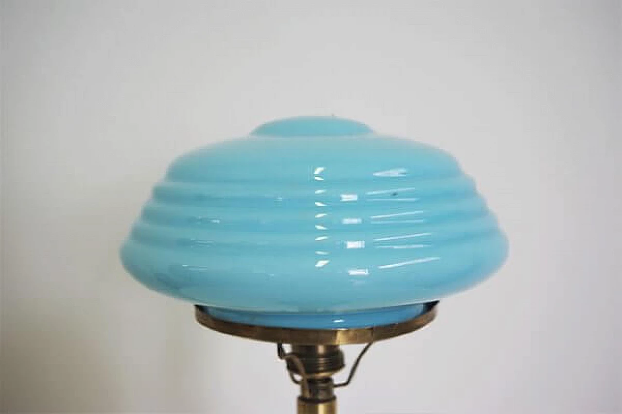Hand-painted Murano glass table lamp, 1950s 1406848