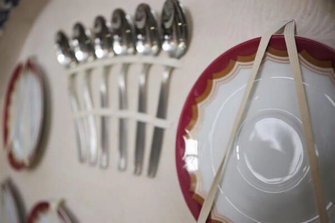 Servizio da caffè tedesco Schirnding in porcellana, anni '70 1406853