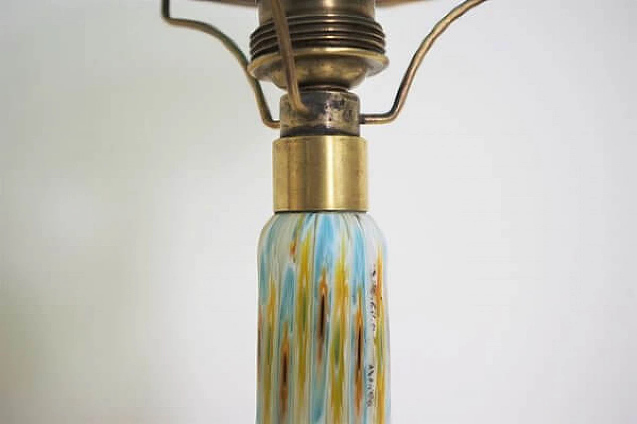 Hand-painted Murano glass table lamp, 1950s 1406855
