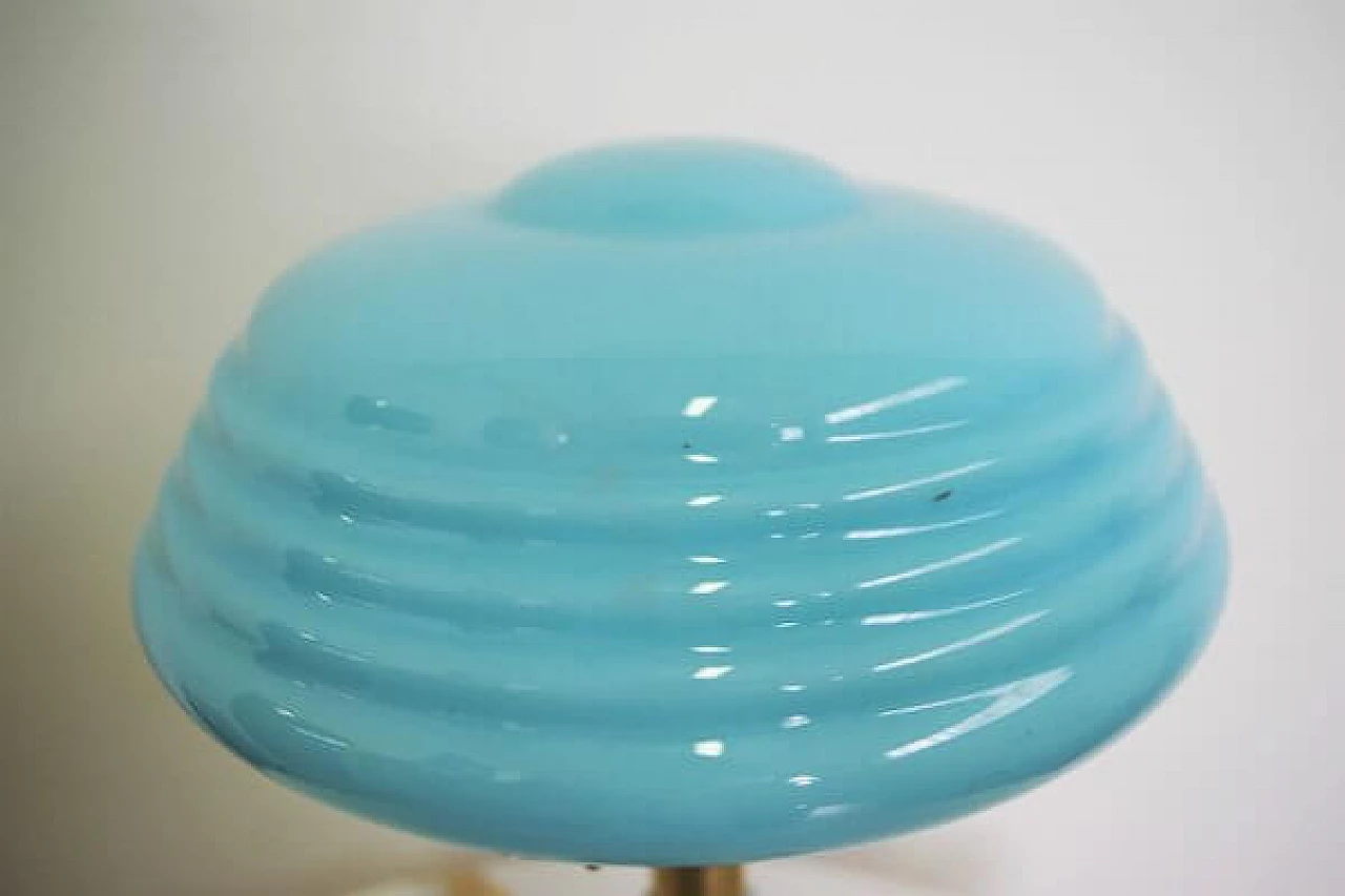 Hand-painted Murano glass table lamp, 1950s 1406861