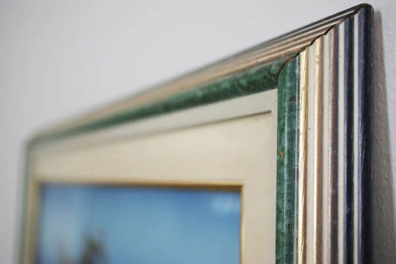 Mugosa, triptych of naive oil paintings on canvas, 1991 1406873