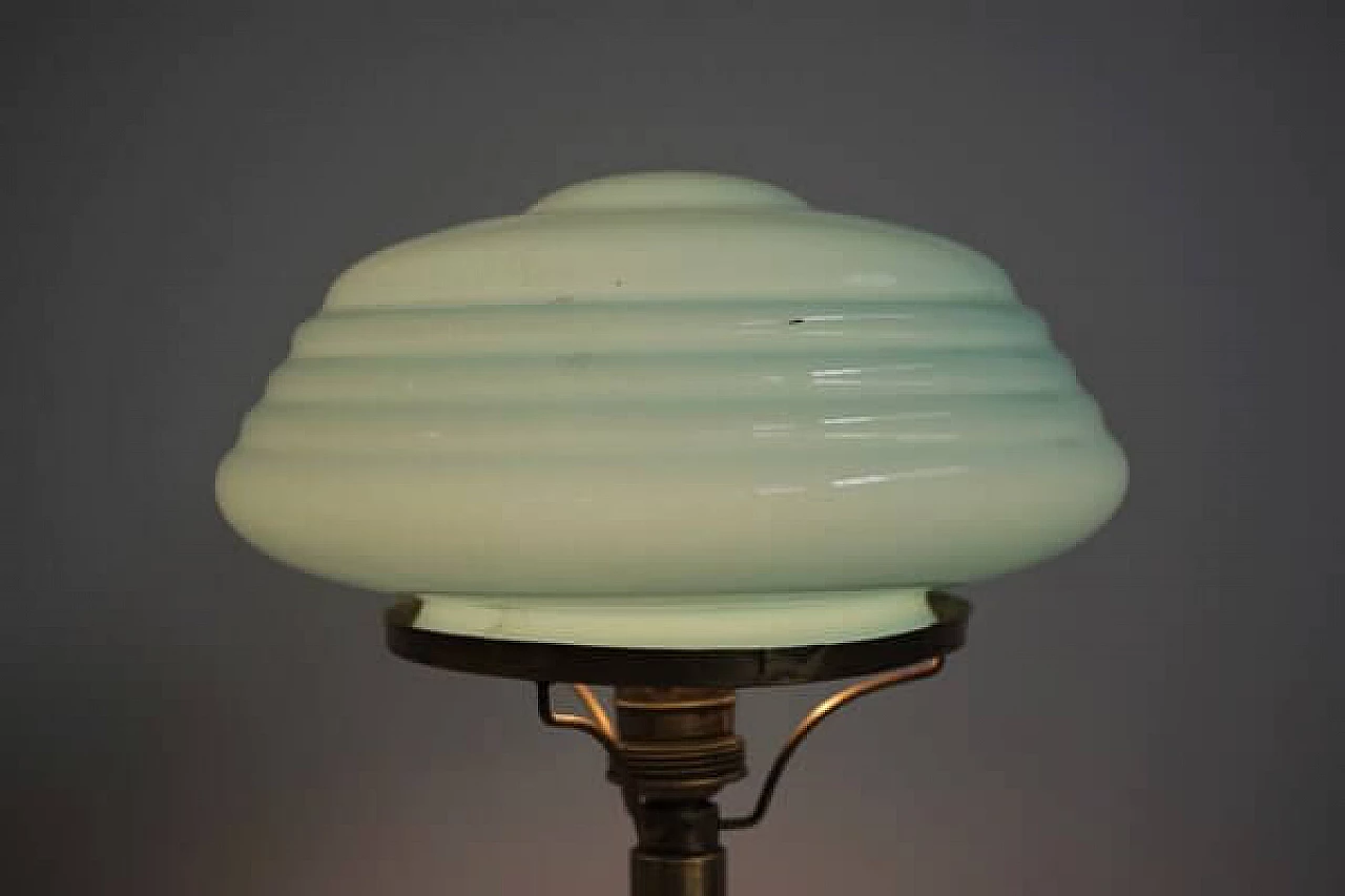 Hand-painted Murano glass table lamp, 1950s 1406874