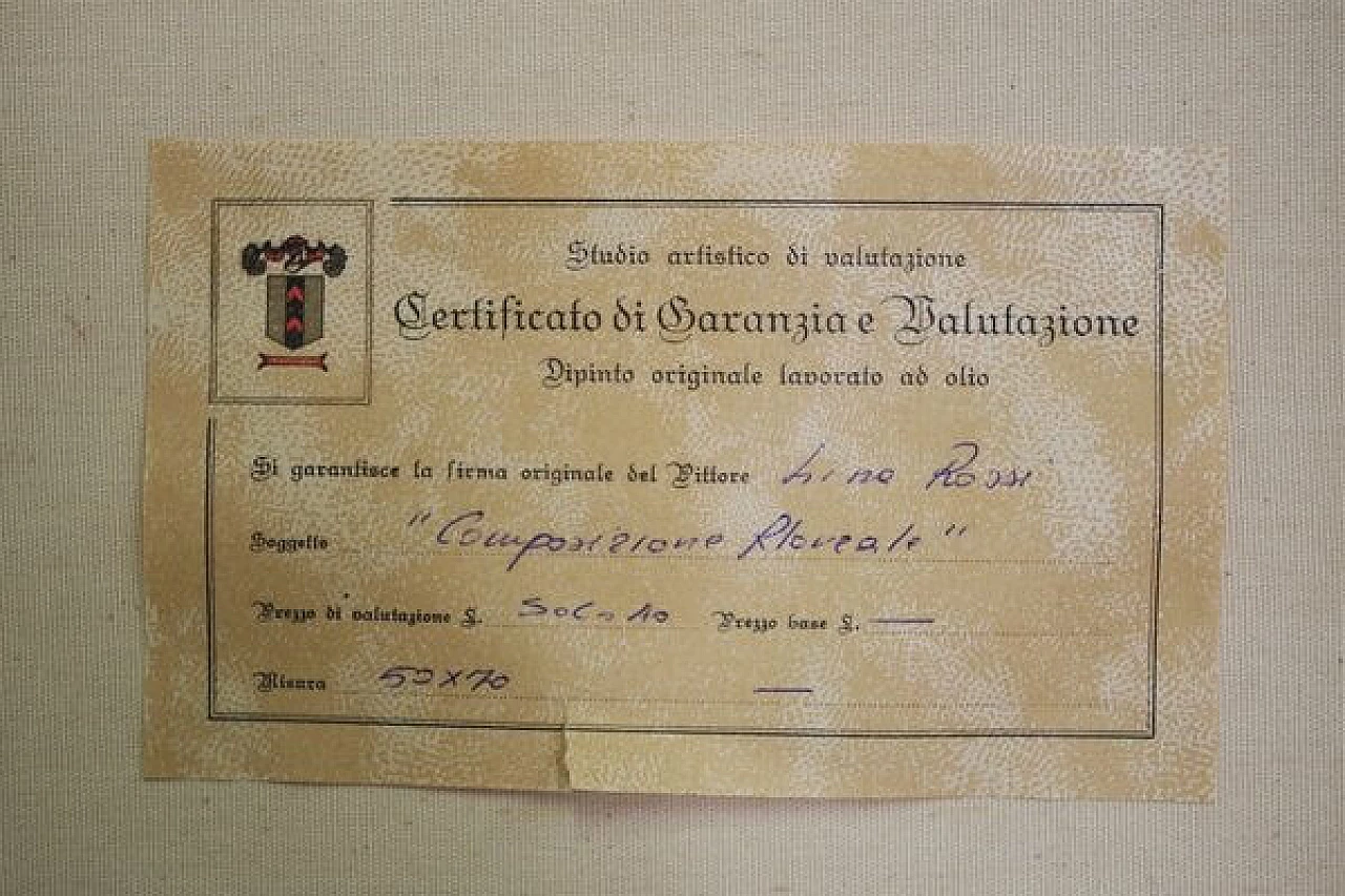 Lina Rossi, floral composition, 1930s 1406874