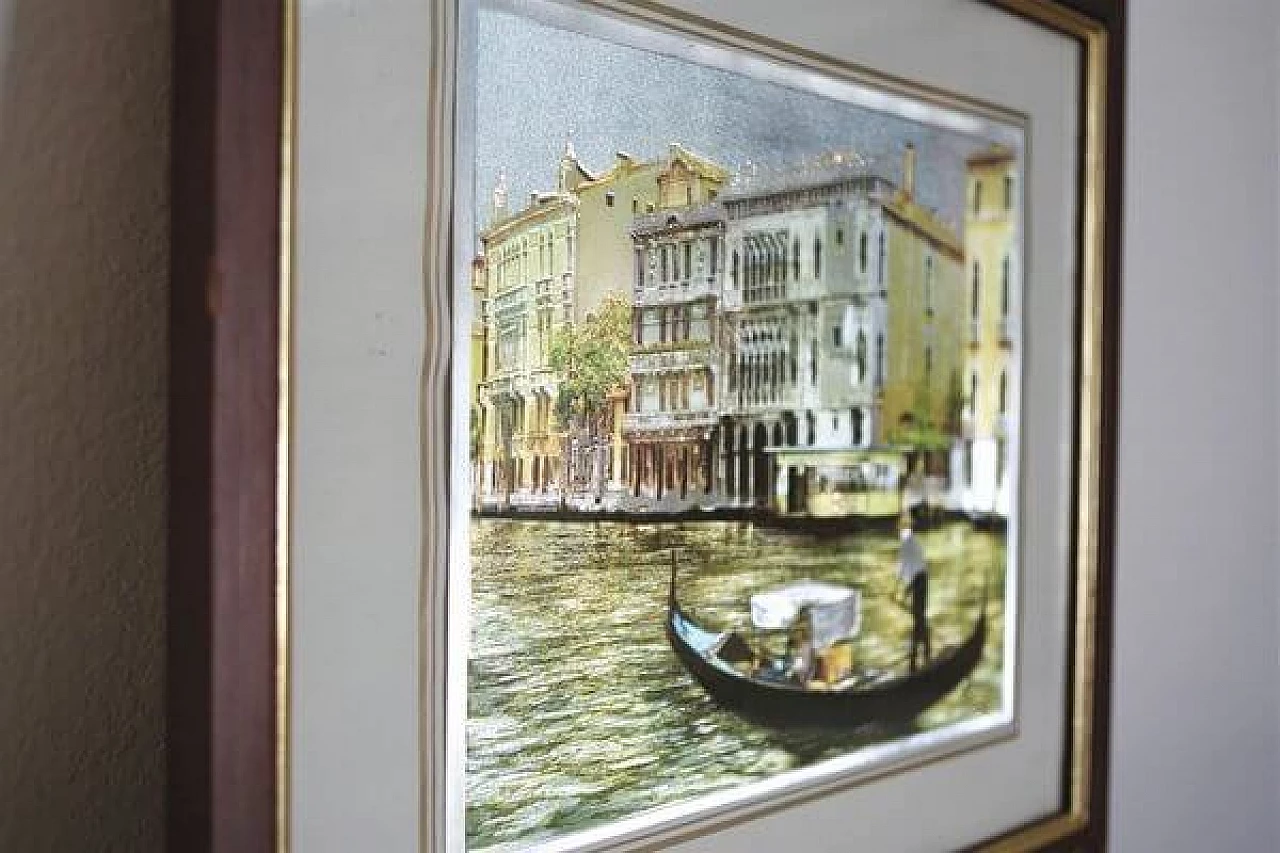 Pair of prints with views of Venice, 1970s 1406955