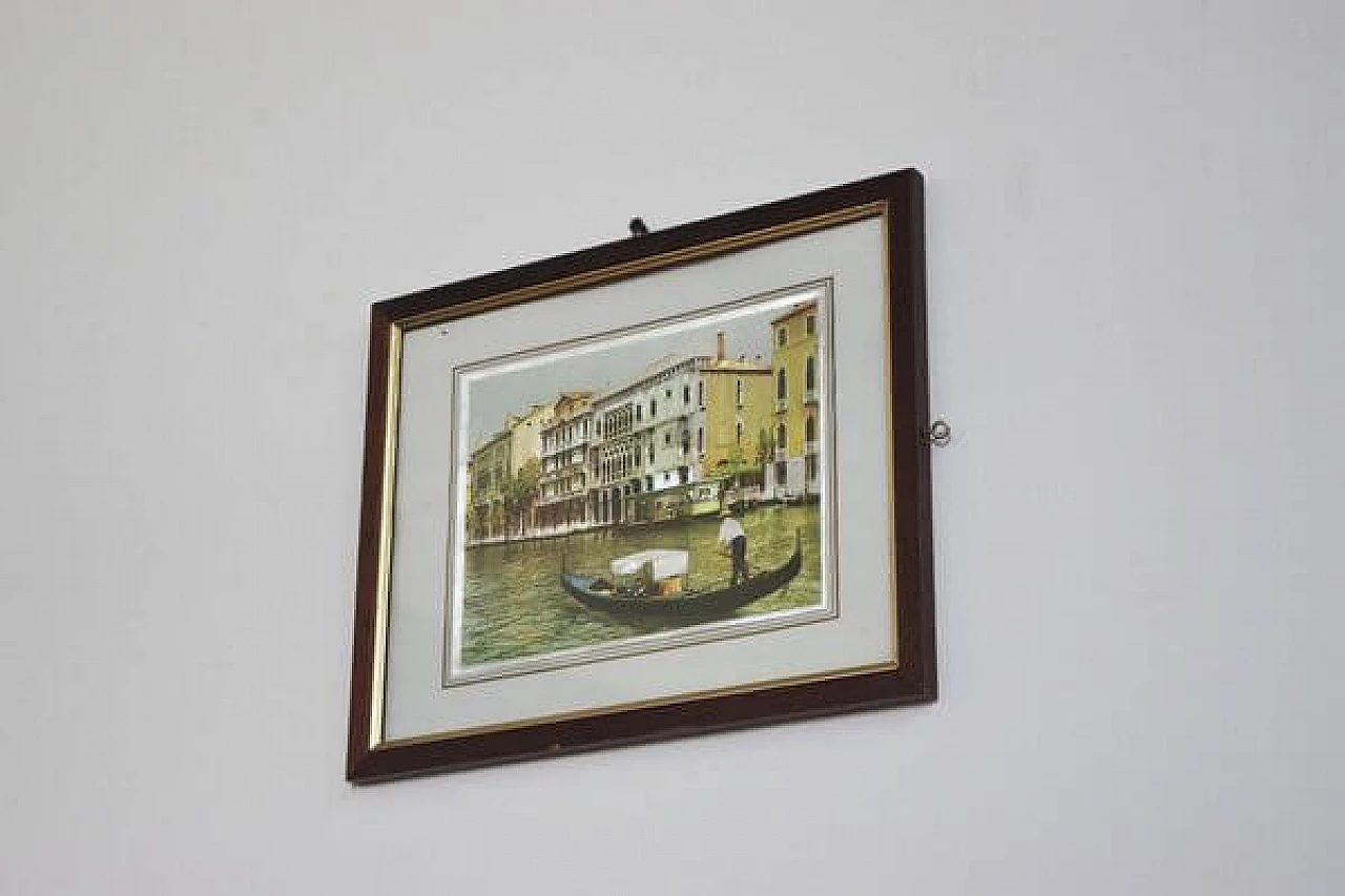 Pair of prints with views of Venice, 1970s 1406967