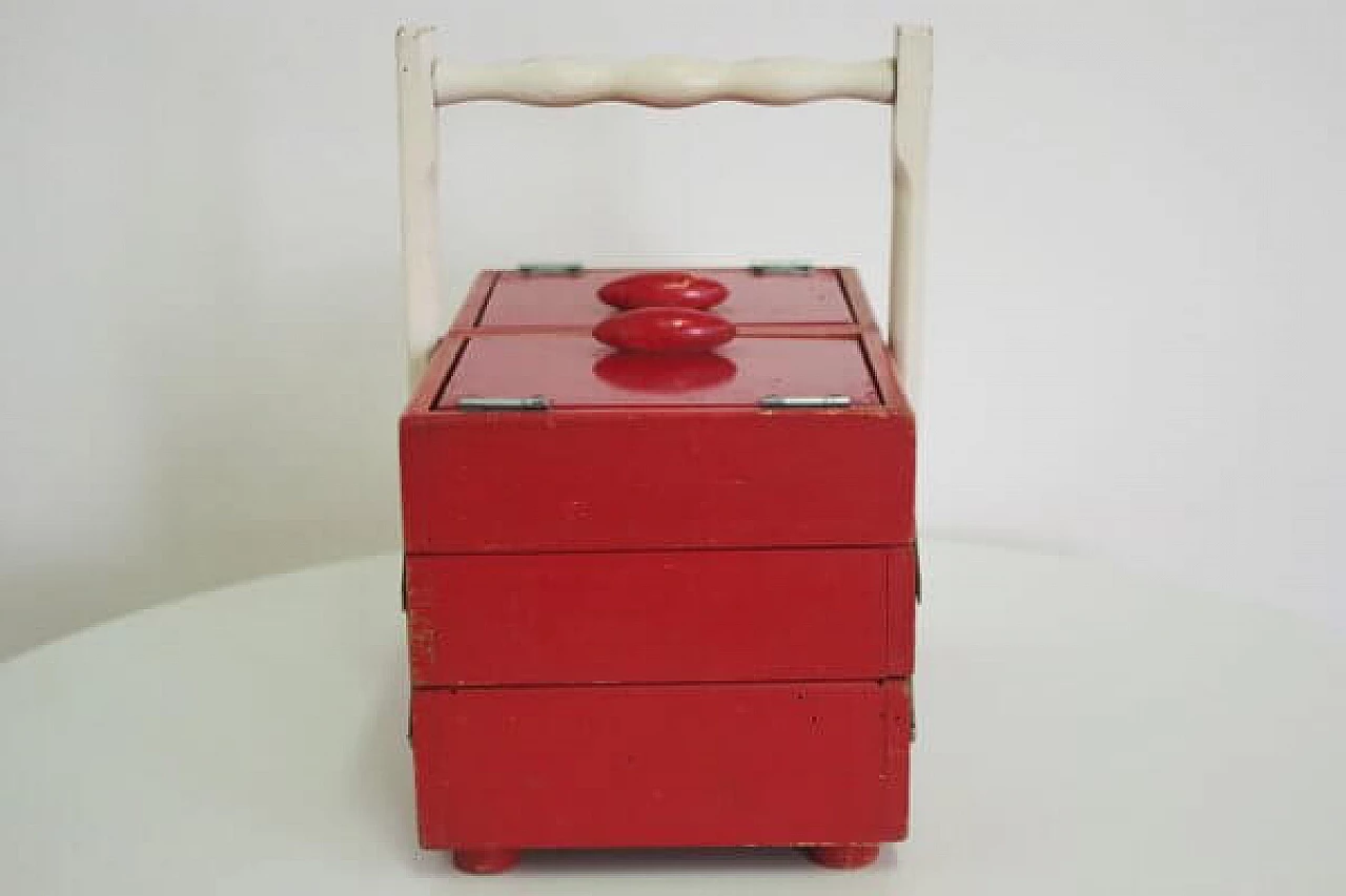 Wooden tailor's box, 1960s 1407005