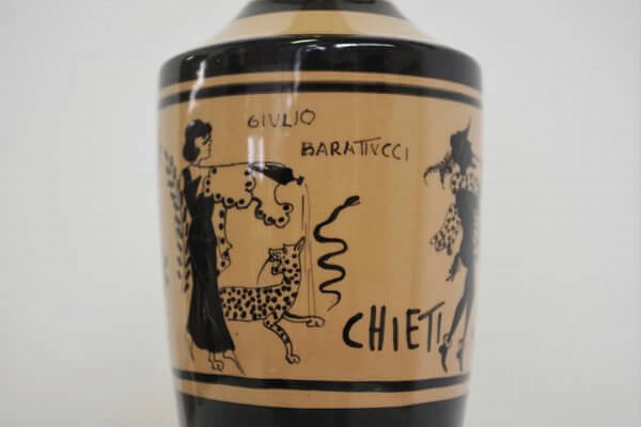 Ceramic amphora by Giulio Barattucci, 1960s 1407016