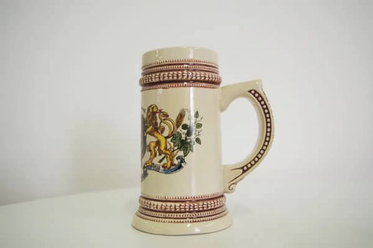 Pair of porcelain bavarian mugs, 1980s 1407021