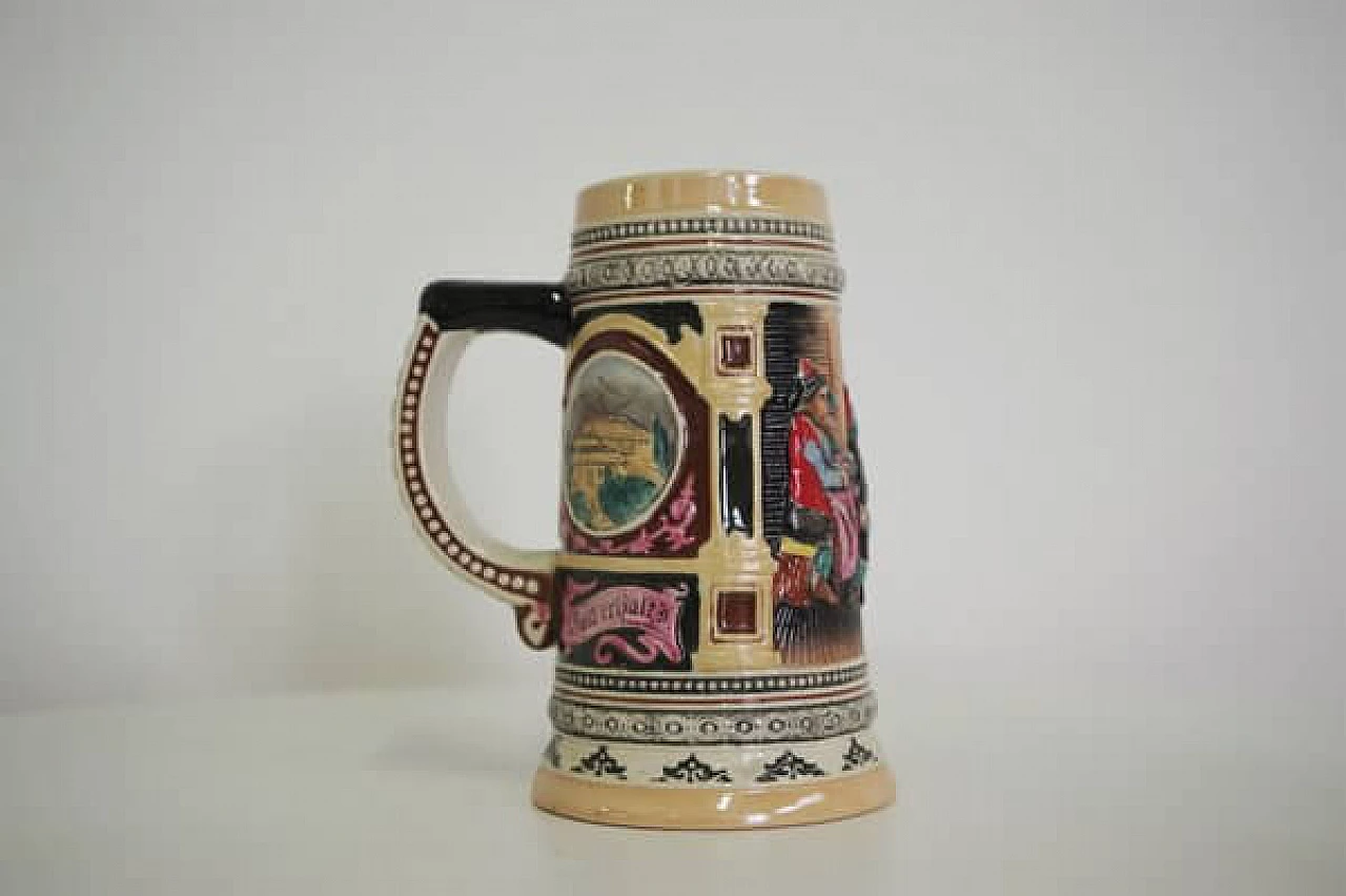 3 Porcelain beer mugs, 1980s 1407042