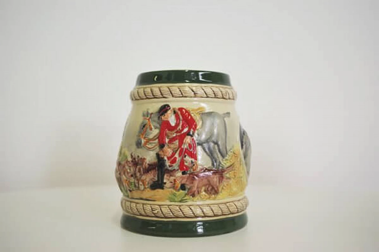 3 Porcelain beer mugs, 1980s 1407046