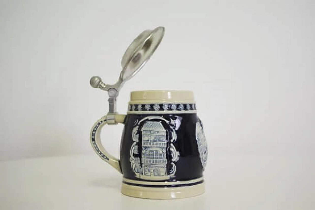 4 Porcelain beer mugs, 1980s 1407060