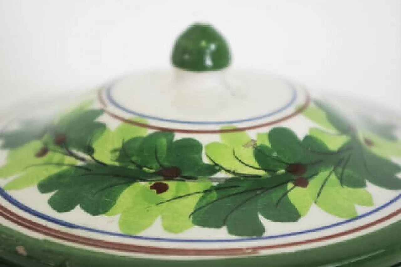 Bonbon vase in Capodimonte porcelain, 1960s 1407075