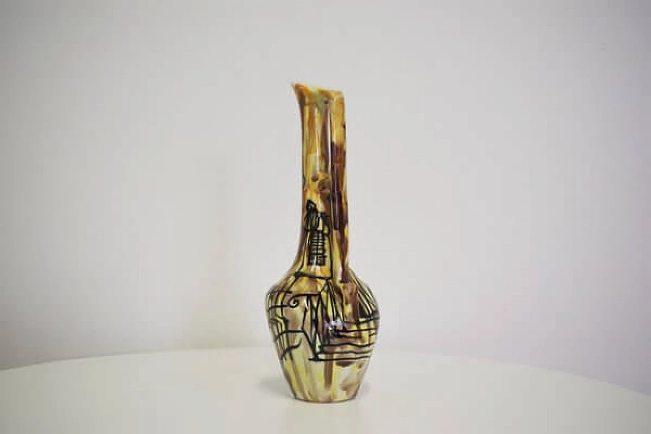 Single-handled ceramic amphora by Orioli, 1970s 1407097