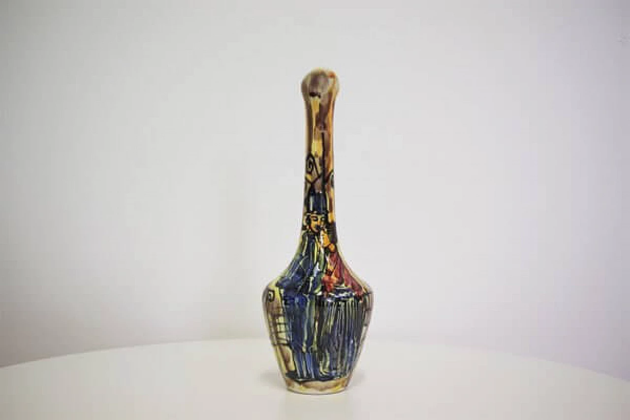 Single-handled ceramic amphora by Orioli, 1970s 1407099