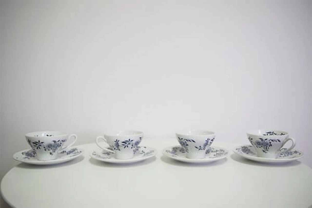 4 mugs in porcelain by Laveno, 1950s 1407100