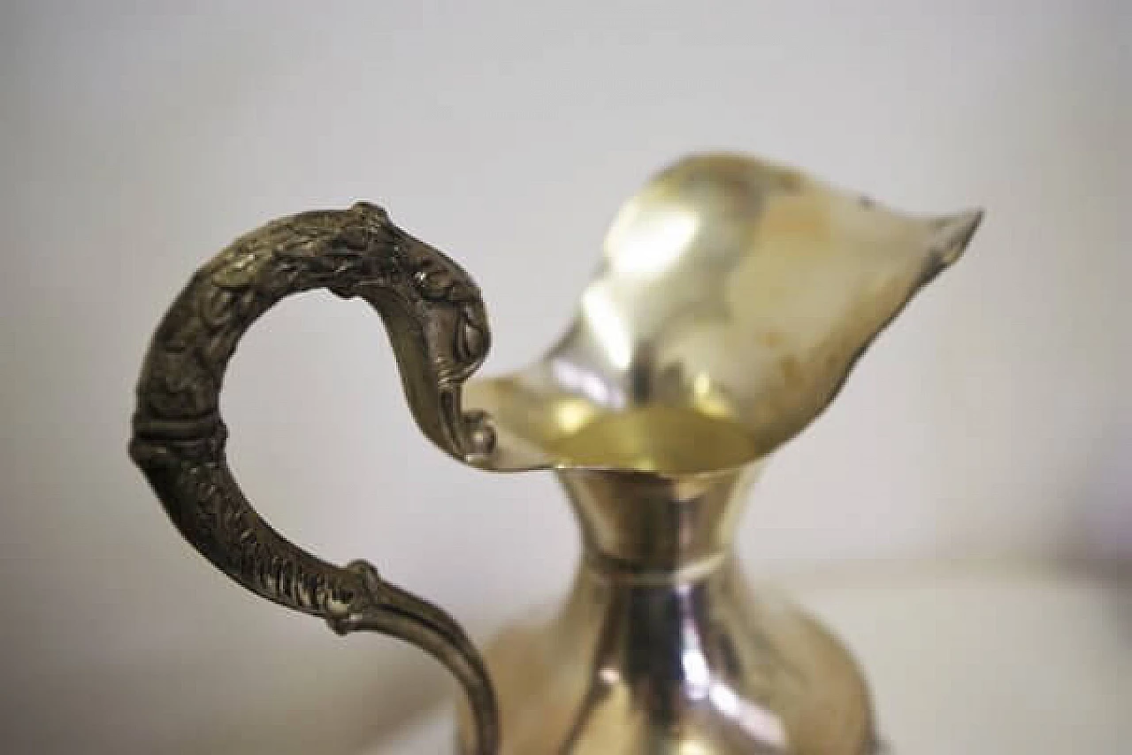 4 Brocche in vetro con bordo in argento Vecchia Romagna, anni '60 1407123