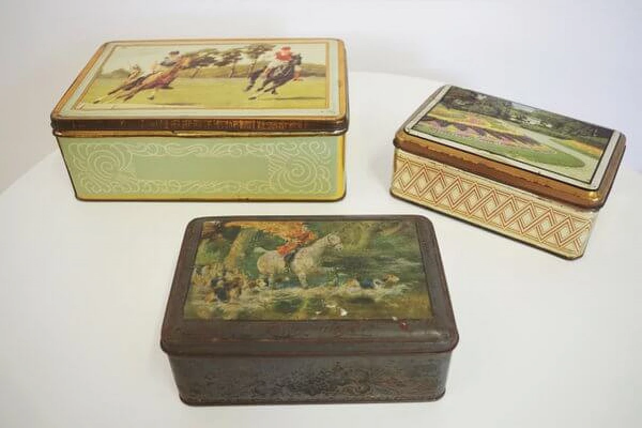 3 Boxes for various biscuits, 1960s 1407127