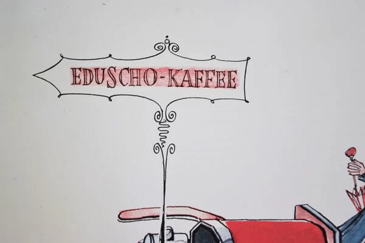 Coppia di scatole da caffè Noblesse Oblige di Eduscho, anni '70 1407146